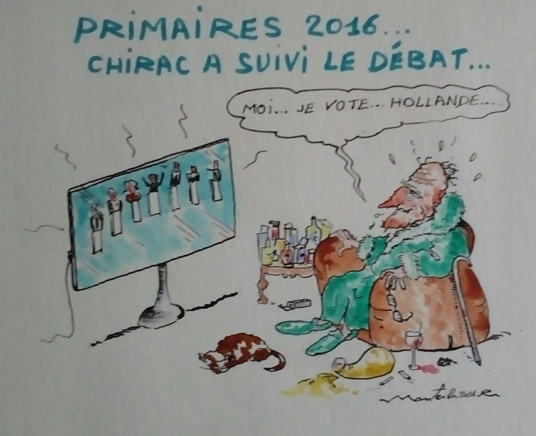 jacque CHIRAC supporter de la hollandie