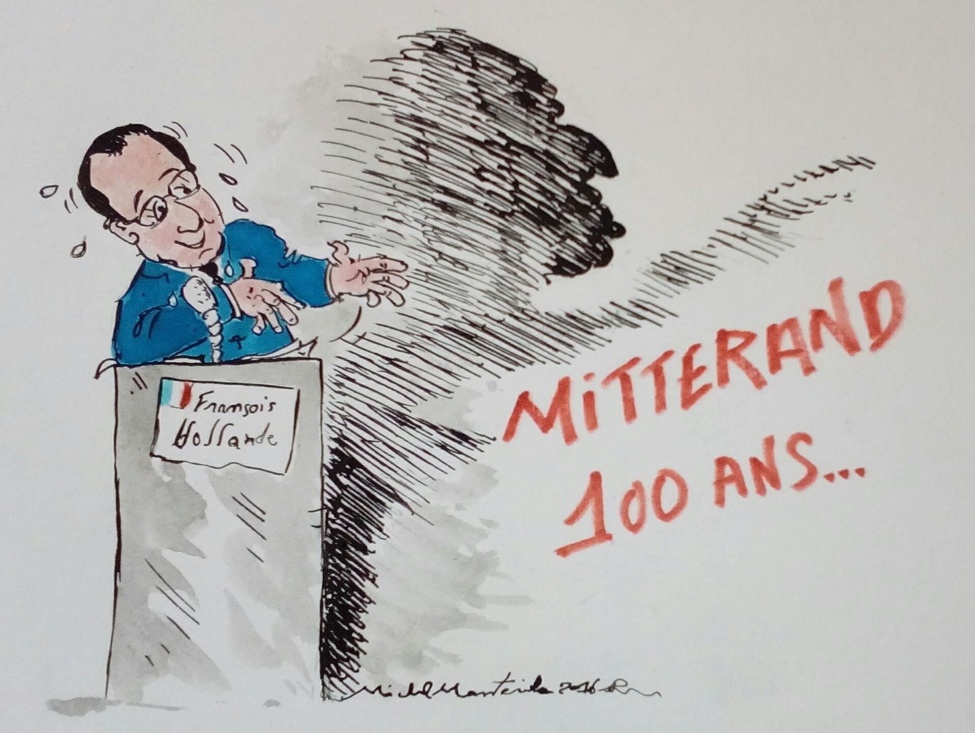 HOLLANDE VEUT ÊTRE MITTEREND