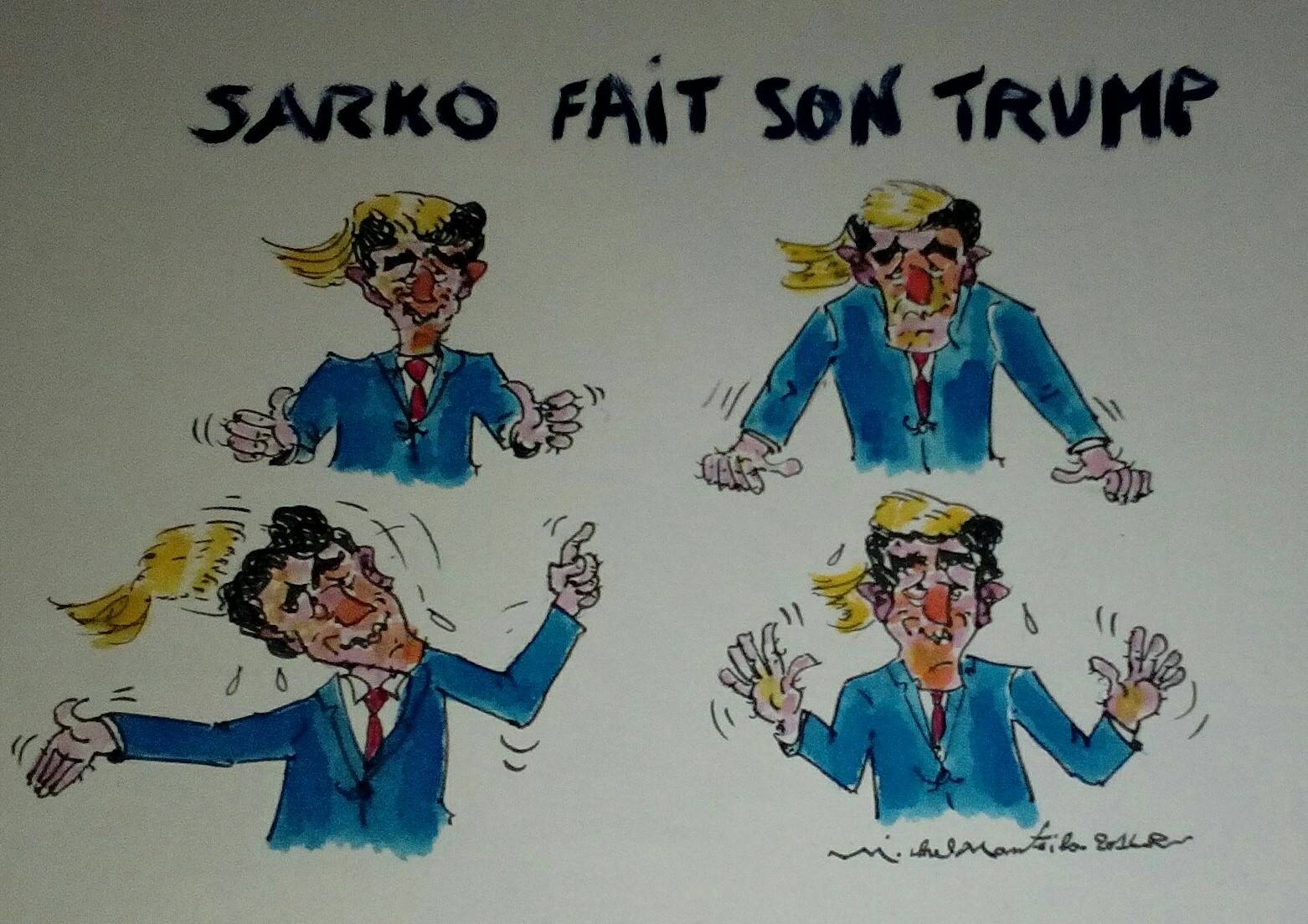 SARKOZY un TRUMP peut en cacher un autre